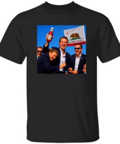 Gavin Newsom Trump Fight Fight Meme Shirt