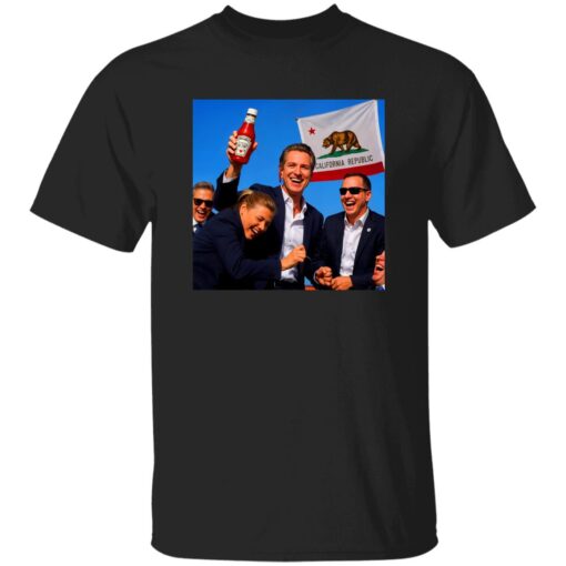 Gavin Newsom Trump Fight Fight Meme Shirt