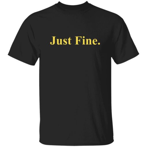 Michigan Just Fine Shirt
