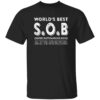 World’s Best Sob Super Outstanding Boss Shirt