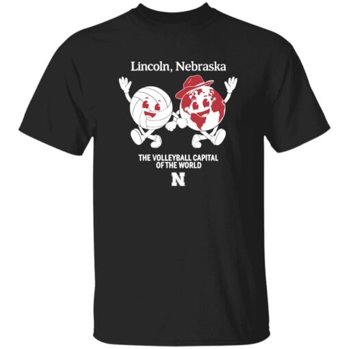 Lincoln Nebraska The Volleyball Capital Of The World Shirt