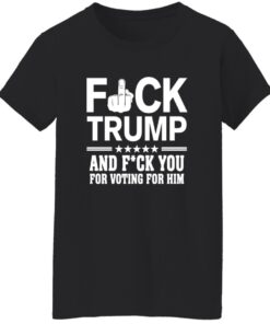 F*ck Trump And F*ck You For Voting For Him Shirt 15 redirect09142025070923 3
