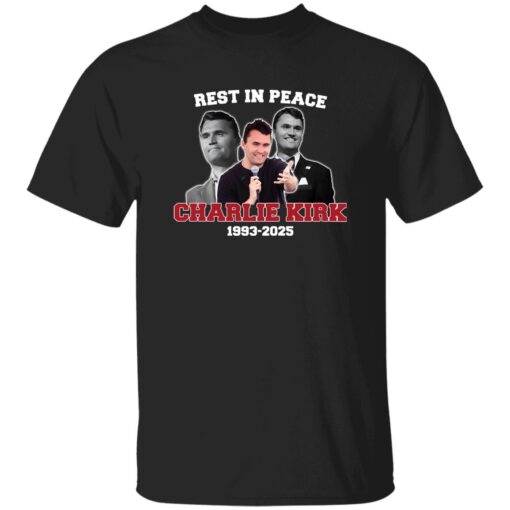 Charlie Kirk Rest In Peace 1993 2025 Shirt