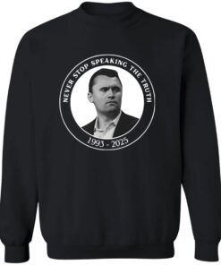 Charlie Kirk Never Stop Speaking The Truth 1993 2025 Shirt 11 redirect09152025010948