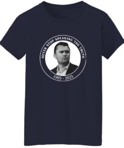 Charlie Kirk Never Stop Speaking The Truth 1993 2025 Shirt 14 redirect09152025010949