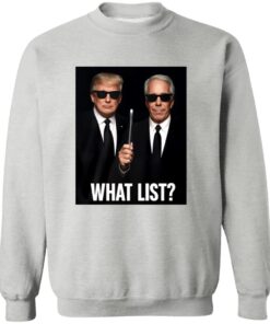 Trump and Jeffrey Epstein What List Shirt 11 redirect09182025040929 2