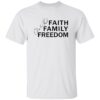 Women’s Charlie Kirk Faith Family Freedom Printed V-neck T-shirt 2 Women’s Charlie Kirk Faith Family Freedom Printed V-neck T-shirt