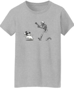 Funny Skeleton Halloween Pug T-shirt 15 redirect09192025060904
