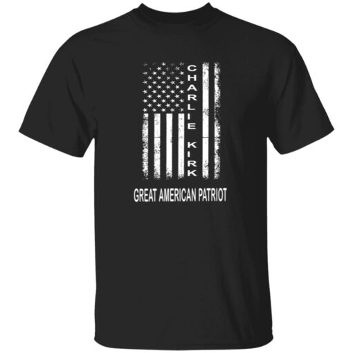 Charlie Kirk Great America Patriot Shirt
