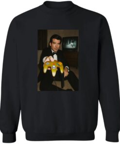 Pierce Brosnan Your Turn Golden Controller Shirt 11 redirect09242025010908