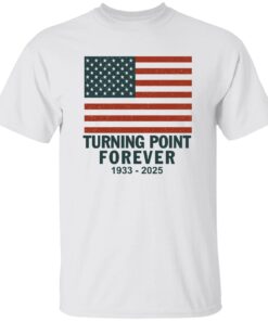 Men’s Charlie Kirk Turning Point Forever 1993-2025 Shirt