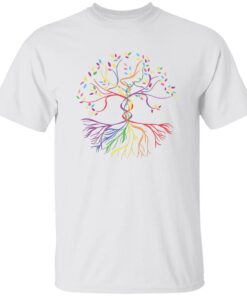 Tree Life Rainbow LGBT Cool Gay Shirt