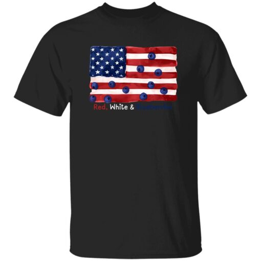 Red White And Blueberries Shirt Charlie Kirk