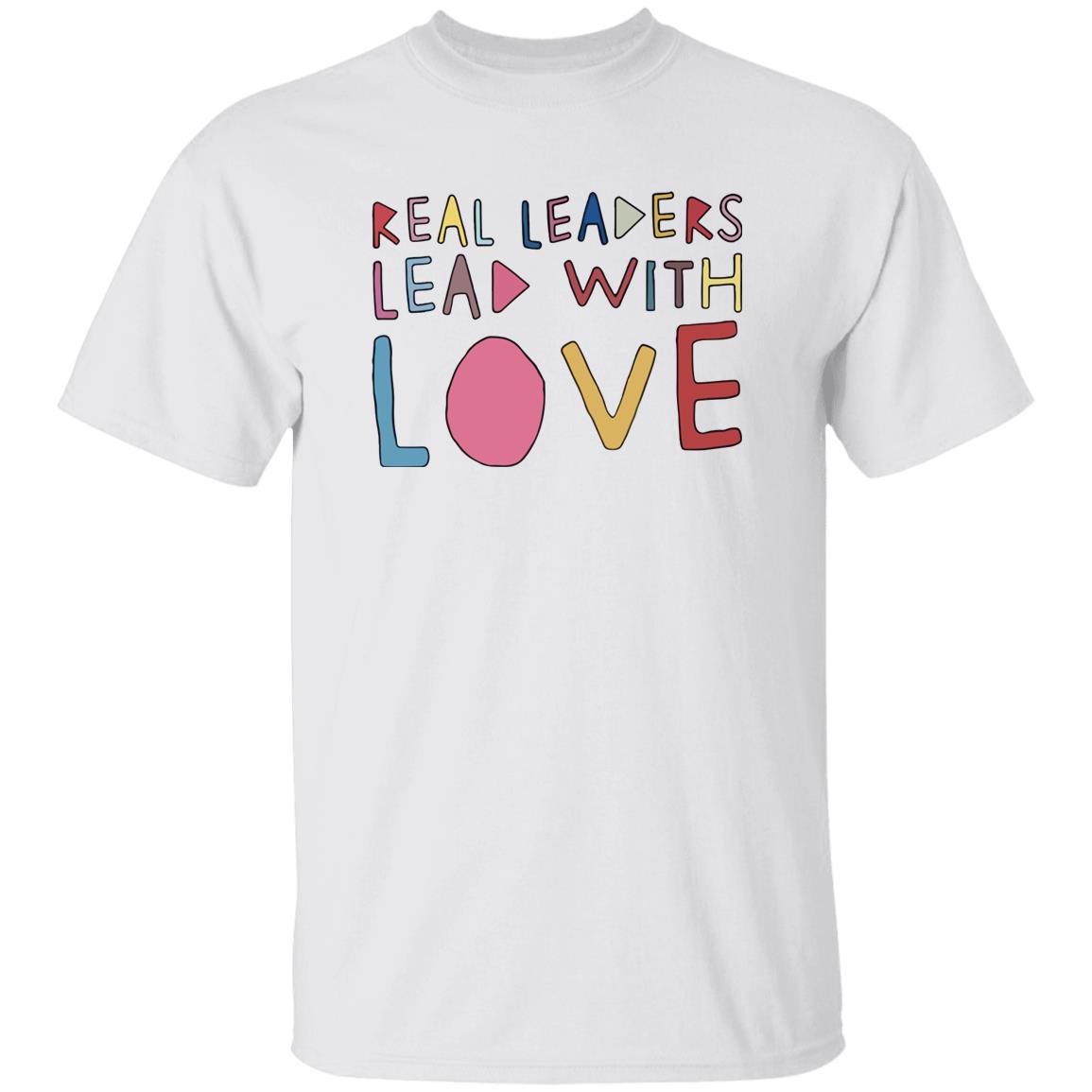 Kamala Harris Real Leaders Lead With Love Shirt 3 Kamala Harris Real Leaders Lead With Love Shirt