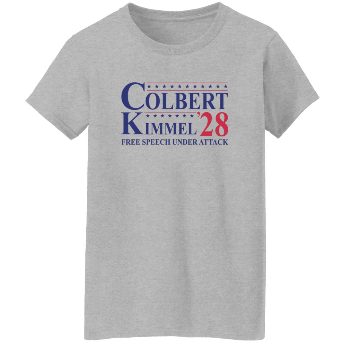 Colbert Kimmel 2028 Free Speech Under Attack Shirt 9 redirect10092025051024
