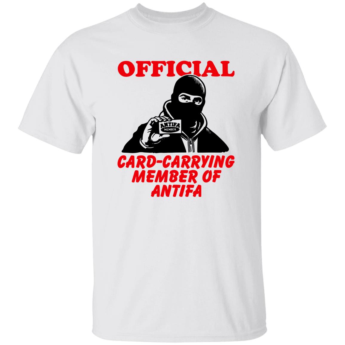 Card Carrying Member Of Antifa Shirt 3 Card Carrying Member Of Antifa Shirt