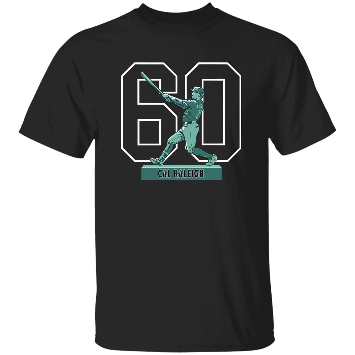Cal Raleigh 60th Home Run Season Shirt 3 Cal Raleigh 60th Home Run Season Shirt