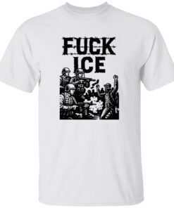 F*ck ICE Barbed Wire Protest T-Shirt