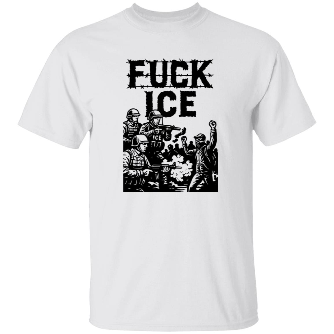 F*ck ICE Barbed Wire Protest T-Shirt 3 F*ck ICE Barbed Wire Protest T-Shirt