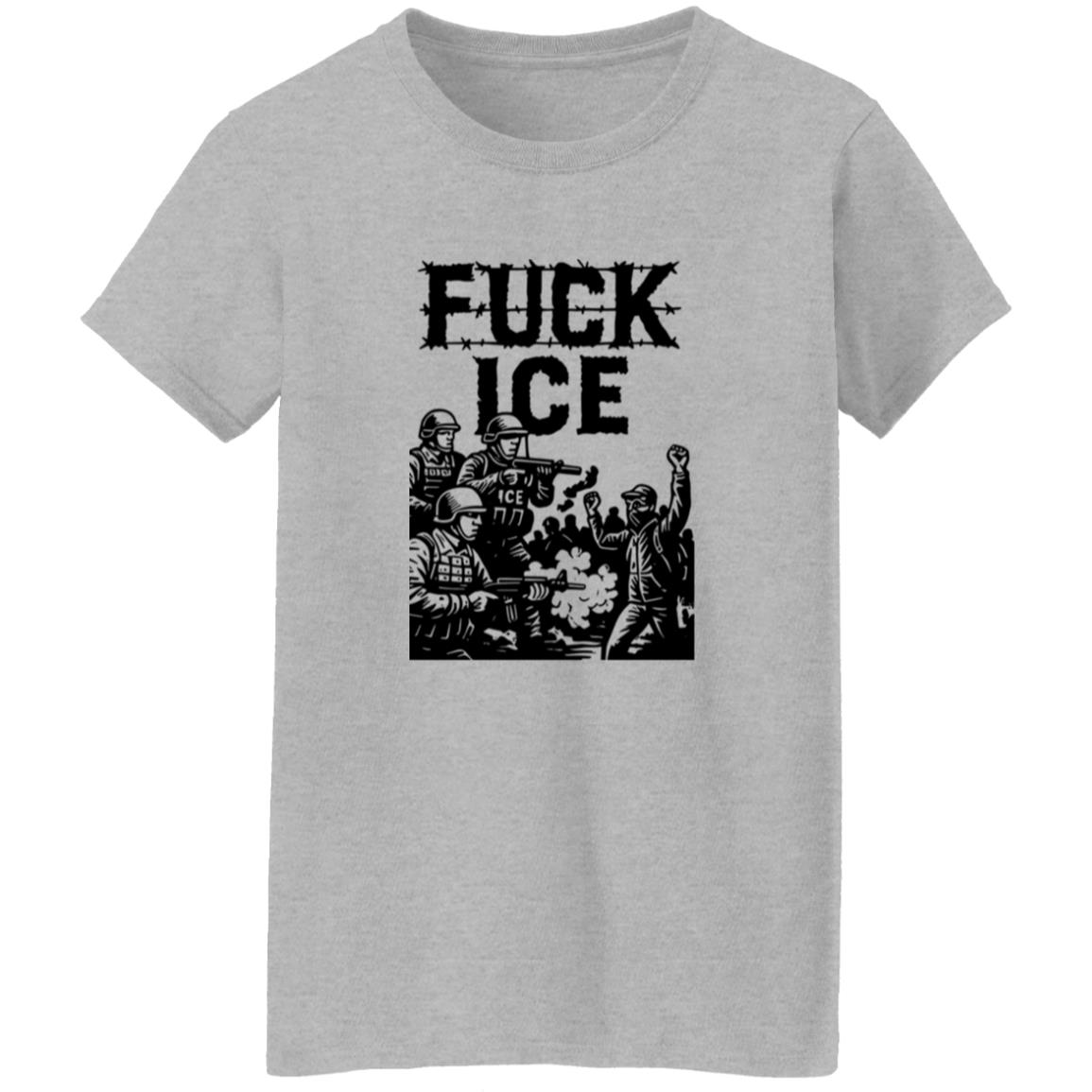 F*ck ICE Barbed Wire Protest T-Shirt 9 redirect10132025031036 2