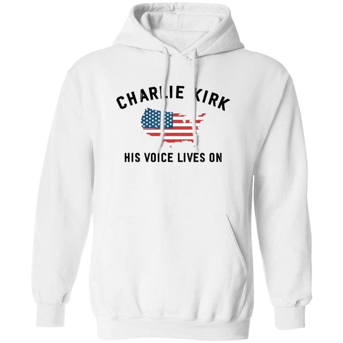 Women’s Charlie Kirk His Voice Lives On Printed Casual T-shirt 4 redirect10132025051025 1