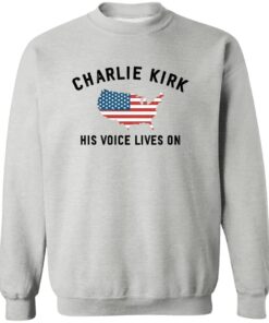 Women’s Charlie Kirk His Voice Lives On Printed Casual T-shirt 11 redirect10132025051025 2