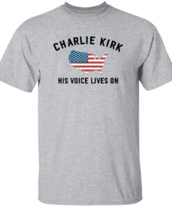 Women’s Charlie Kirk His Voice Lives On Printed Casual T-shirt 13 redirect10132025051026 2