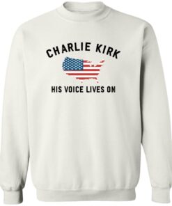 Women’s Charlie Kirk His Voice Lives On Printed Casual T-shirt 12 redirect10132025051026