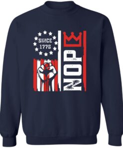 Women’s Retro No Kings Nope Protest Print V-Neck T-Shirt 12 redirect10152025041026