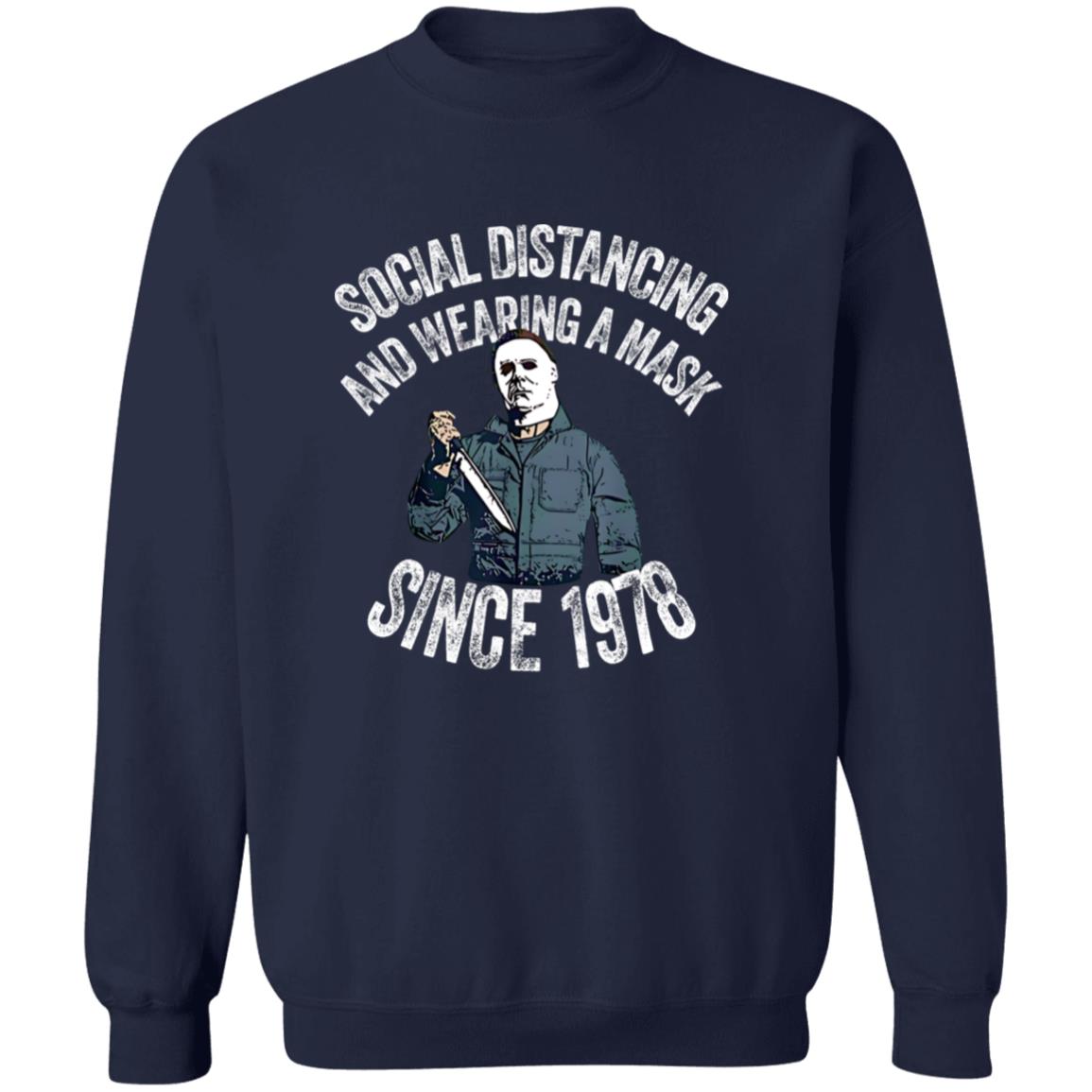 Michael Myers Social Distancing And Wearing A Mask Since 1978 T-Shirt 6 redirect10152025051038 1