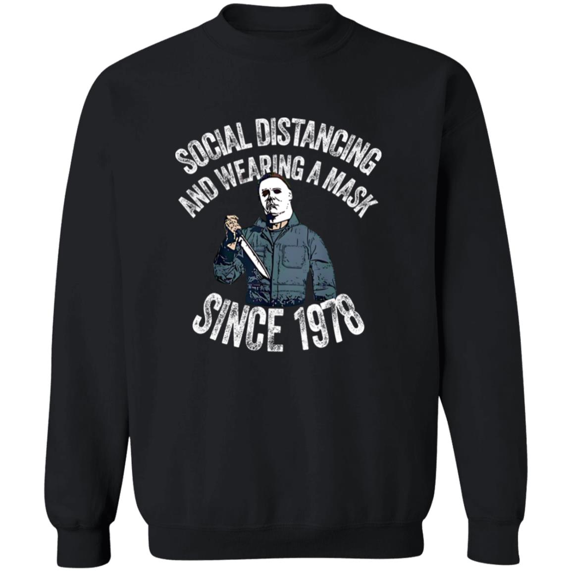 Michael Myers Social Distancing And Wearing A Mask Since 1978 T-Shirt 5 redirect10152025051038