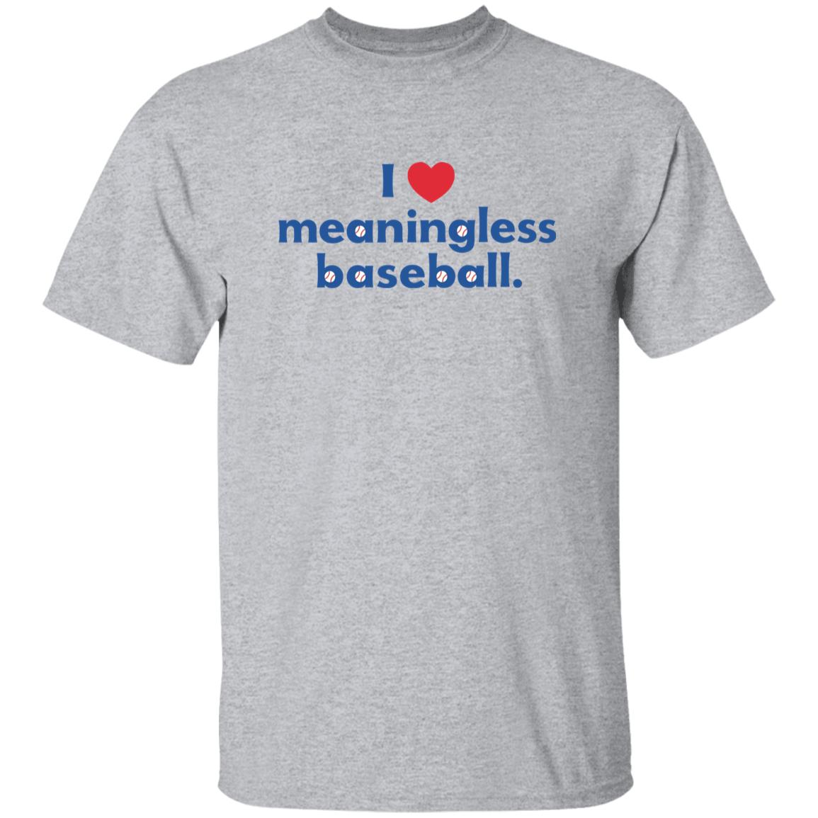 I Love Meaningless Baseball Shirt 7 redirect10152025221019