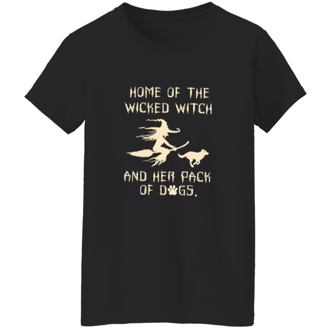 Home Of The Wicked Witch And Her Pack Of Dogs Printed T-Shirt 9 redirect10212025031051 1