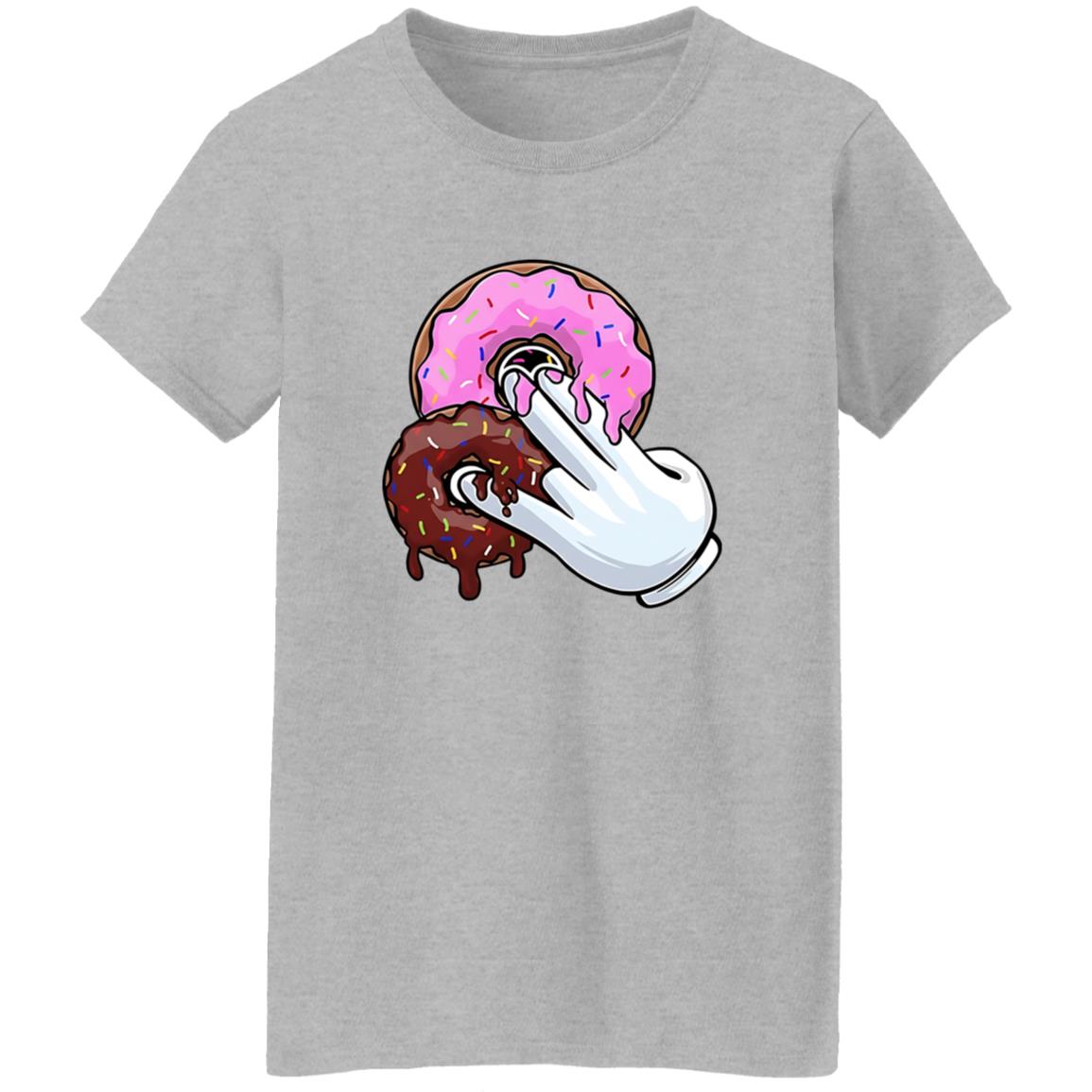 2 Pink 1 Brown Donuts T-Shirt 9 redirect10222025011046 2