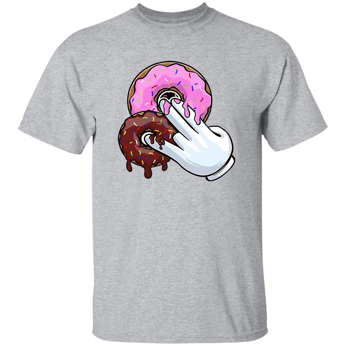 2 Pink 1 Brown Donuts T-Shirt 7 redirect10222025011046