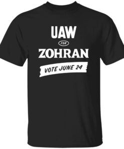 UAW For Zohran Mamdani Shirt