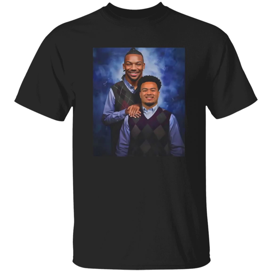 Bijan Robinson and Tyler Allgeier Step Brothers Football Shirt 3 Bijan Robinson and Tyler Allgeier Step Brothers Football Shirt